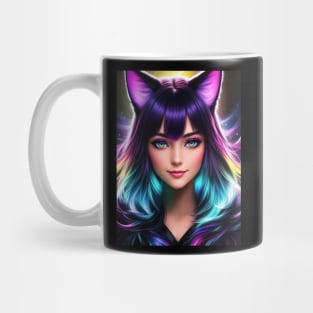 Beautiful Charming Teen Anime Girl Mug